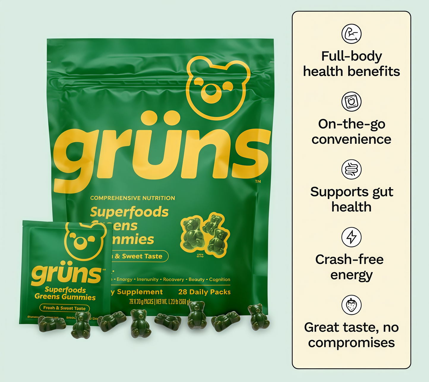 Grüns Superfood Gummies